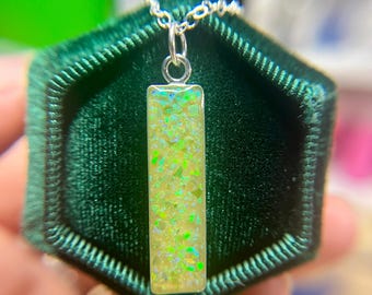 Cremation Bar Necklace