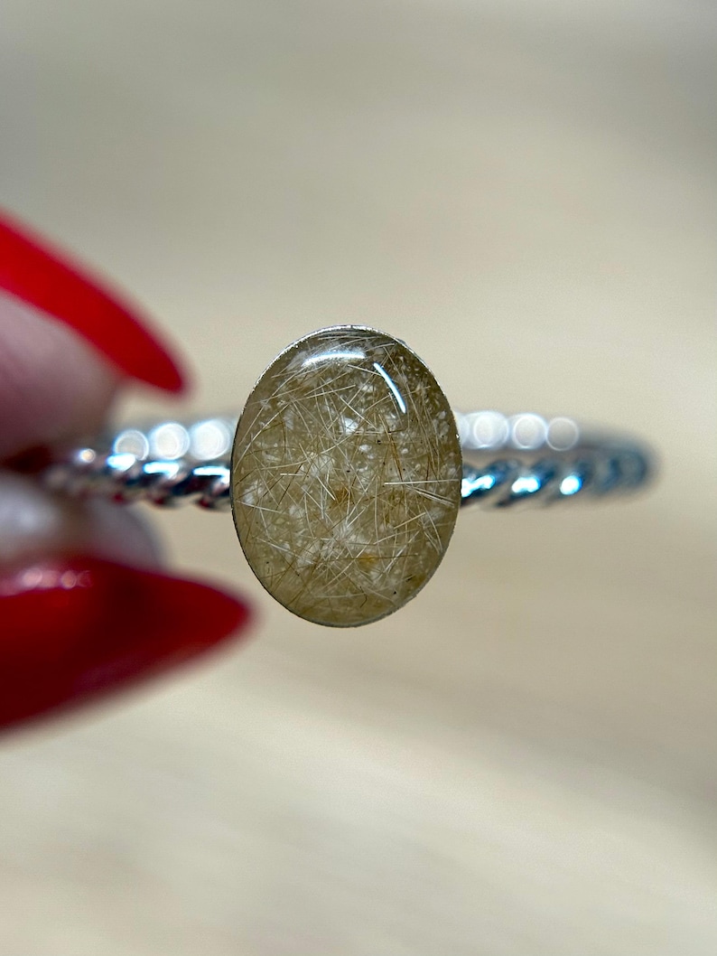 Hair and Ashes Keepsake Ring, Pet Memorial Ring, Pet Cremation Ring, Pet Fur Ring, Cremation Ring, Pet Ash Ring, Pet Fur Ring, Cremains image 12