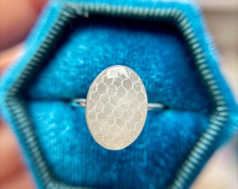 Fabric Keepsake Ring