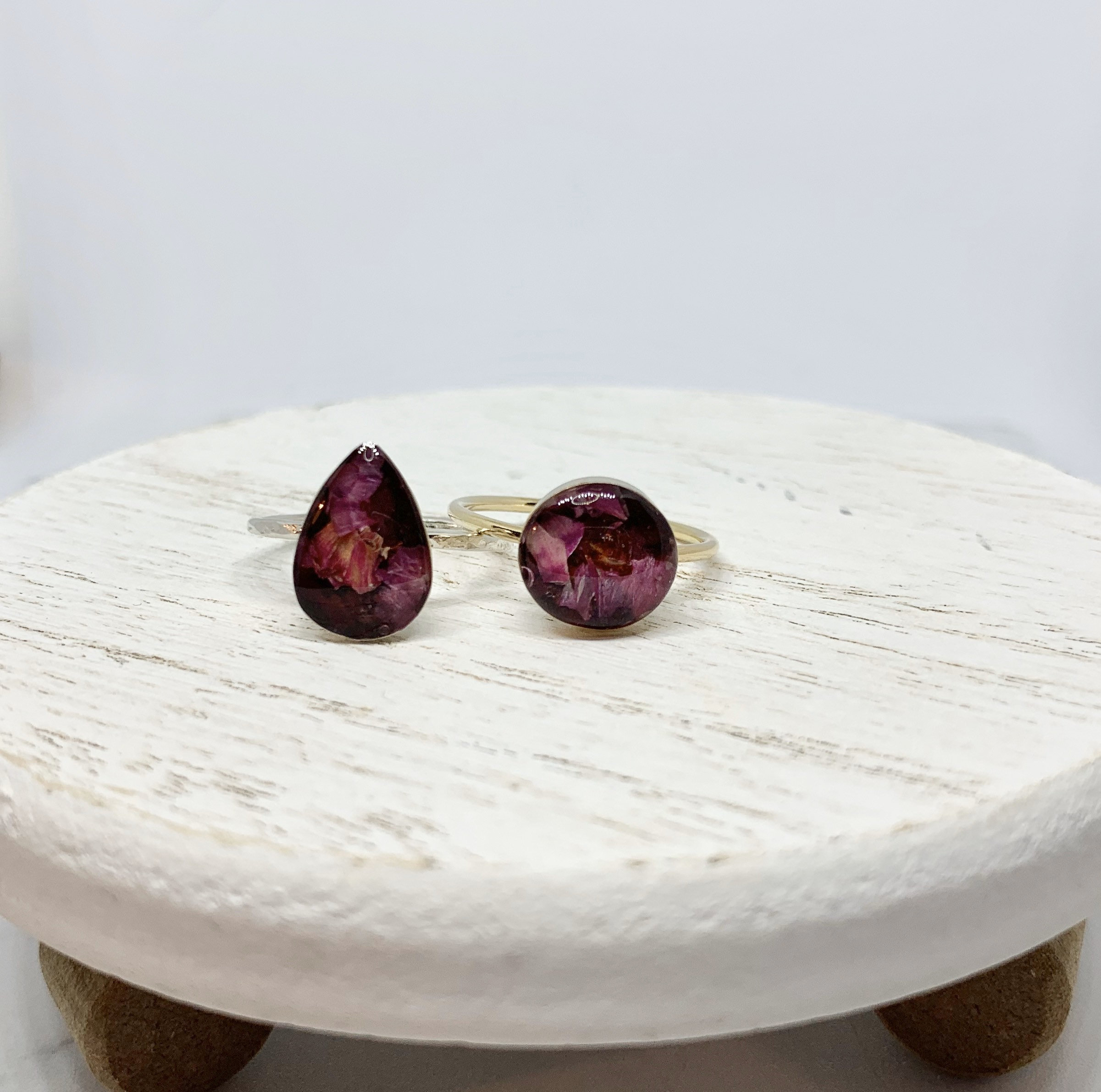 Custom Flower Ring | Real Flower Ring | Custom Flower | Real Flower