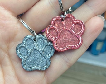 Paw Cremation Keychain