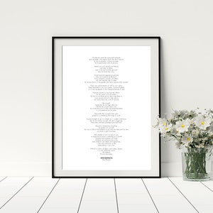 Cartel de Desiderata, Impresión de poema de Max Ehrmann, Regalo de guardería, Cartel inspirador, Cita motivacional, Descarga instantánea, Descarga digital
