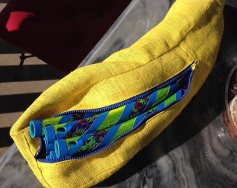 6pc Yellow Tie Dye in Custom Lined Canvas Kit
