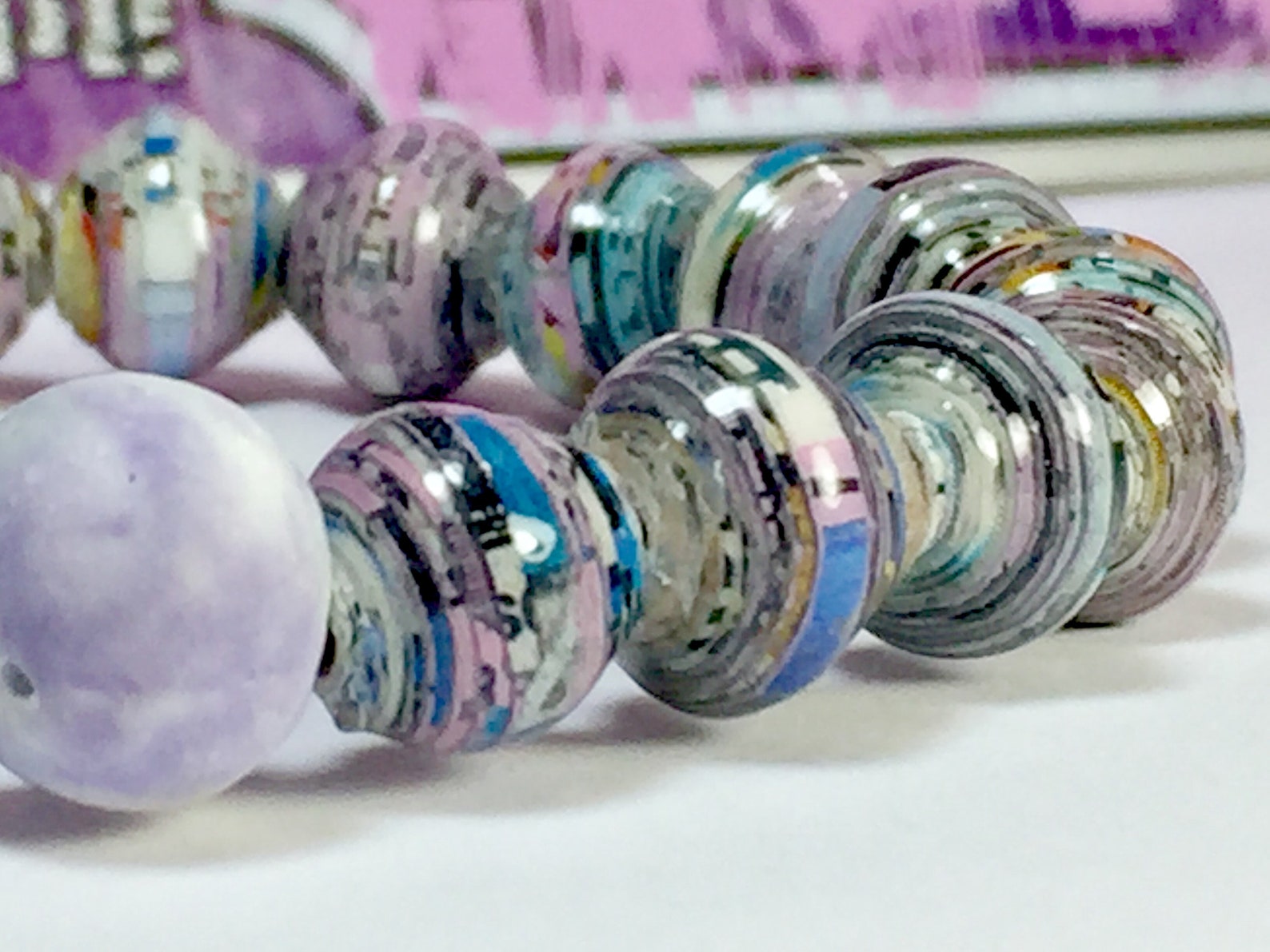 Lucky beads stretch bracelets lucky gifts handmade Etsy