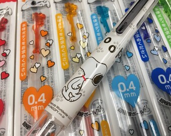 Peanuts Snoopy Pilot Hi Tec C Coleto N 3 Way Pen Barrel With Refills Flower