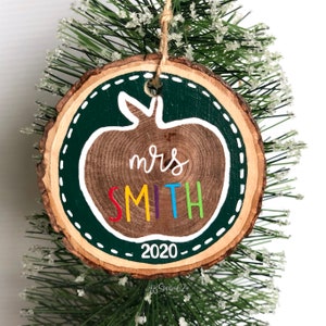 Personalized Teacher Ornament, Teacher Gift Ideas, Gifts for Teacher, Personalized Teacher Gift, Teacher Ornament, Teacher Christmas Gift