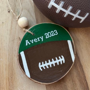 Personalized Football Ornament Christmas Tree Decor, Custom Name & Number Basketball Ornament, Basketball Players Coach Keepsakes Gifts zdjęcie 1