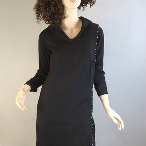 Depression Era Wool Dress// Vintage 20s Handmade Dress// Vintage 20s Dress (F1)