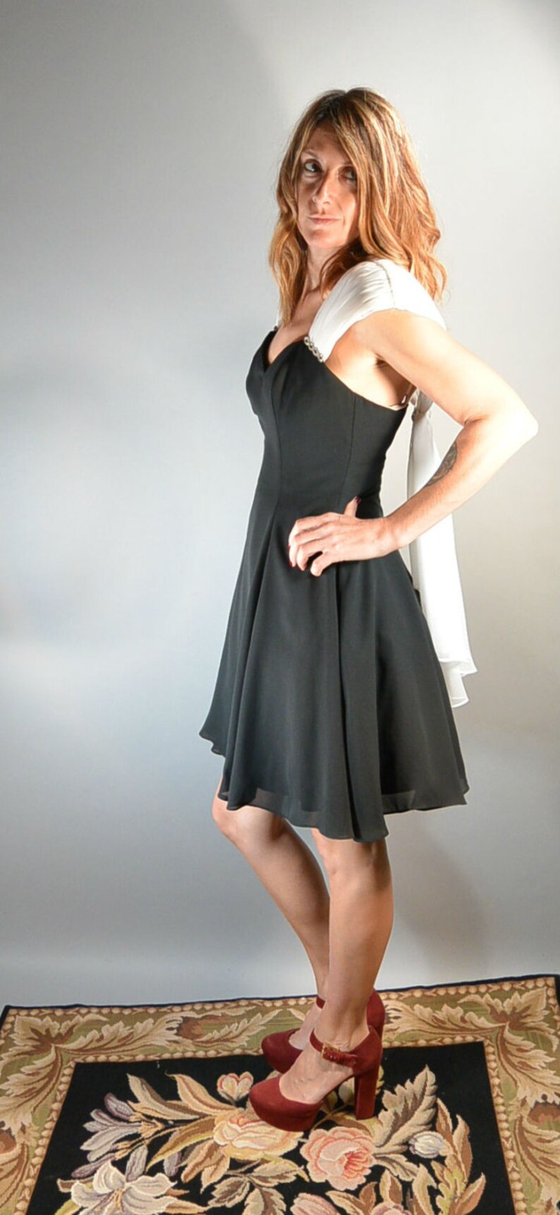 80s Prom Dress// Totally 80s Valley Girl Dress// Formal Dress// Small