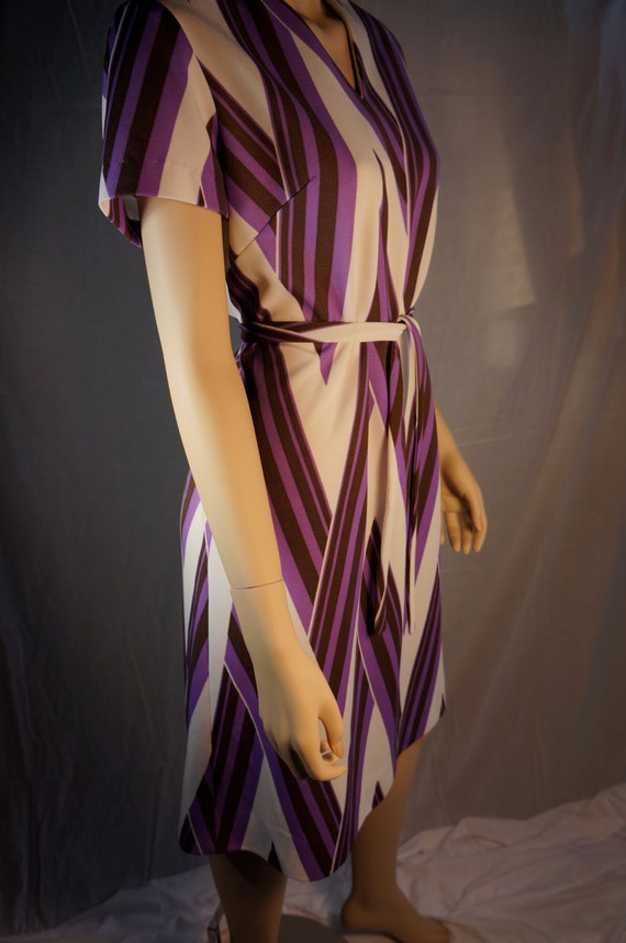 L'aiglon Original 60s Shift Dress with Belt// Vin… - image 3