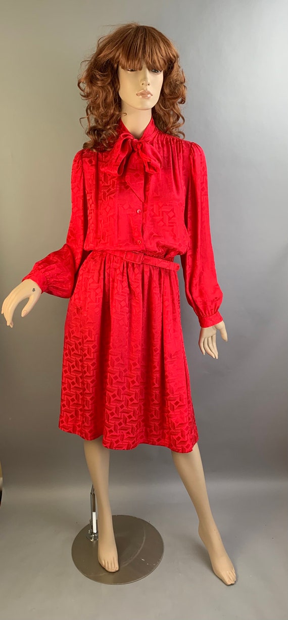 Vintage Halston Dress// Halston III Secretary Dres