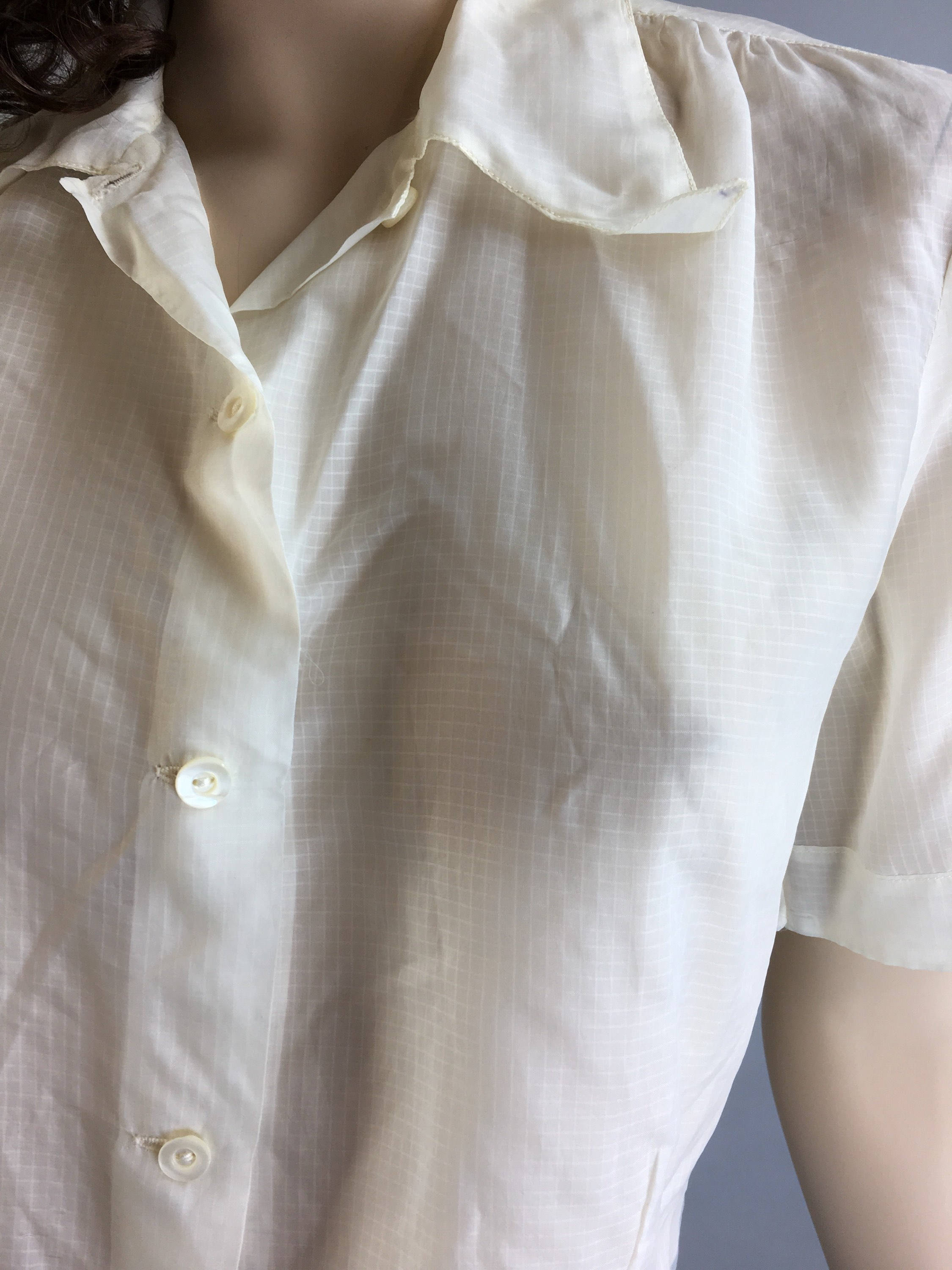 80s Valley Girl Shirt// Vintage Parachute Shirt// Vintage Blouse Size Small F1 Etsy