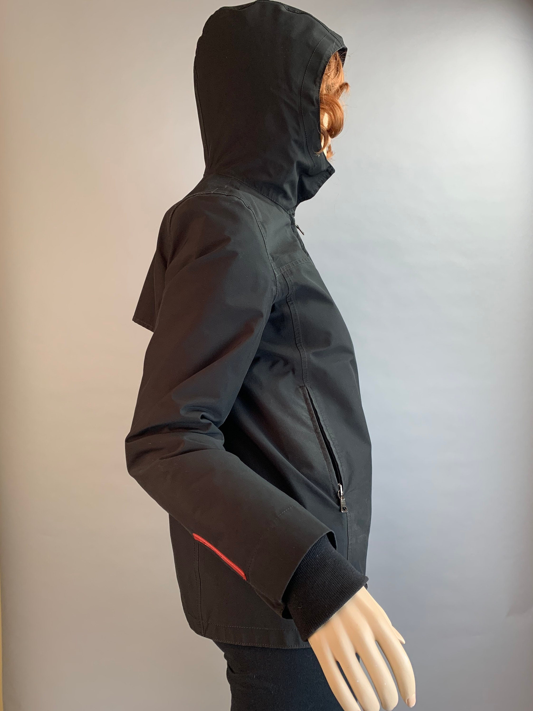 Vintage Prada Ski Jacket// Zip Out Liner// Prada Winter Coat