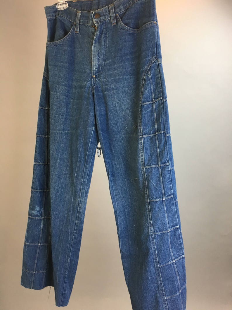 blue bell bottom pants