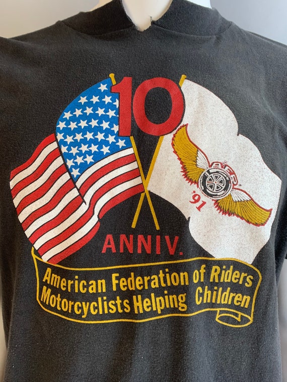 American Federation of Riders T-shirt - image 2