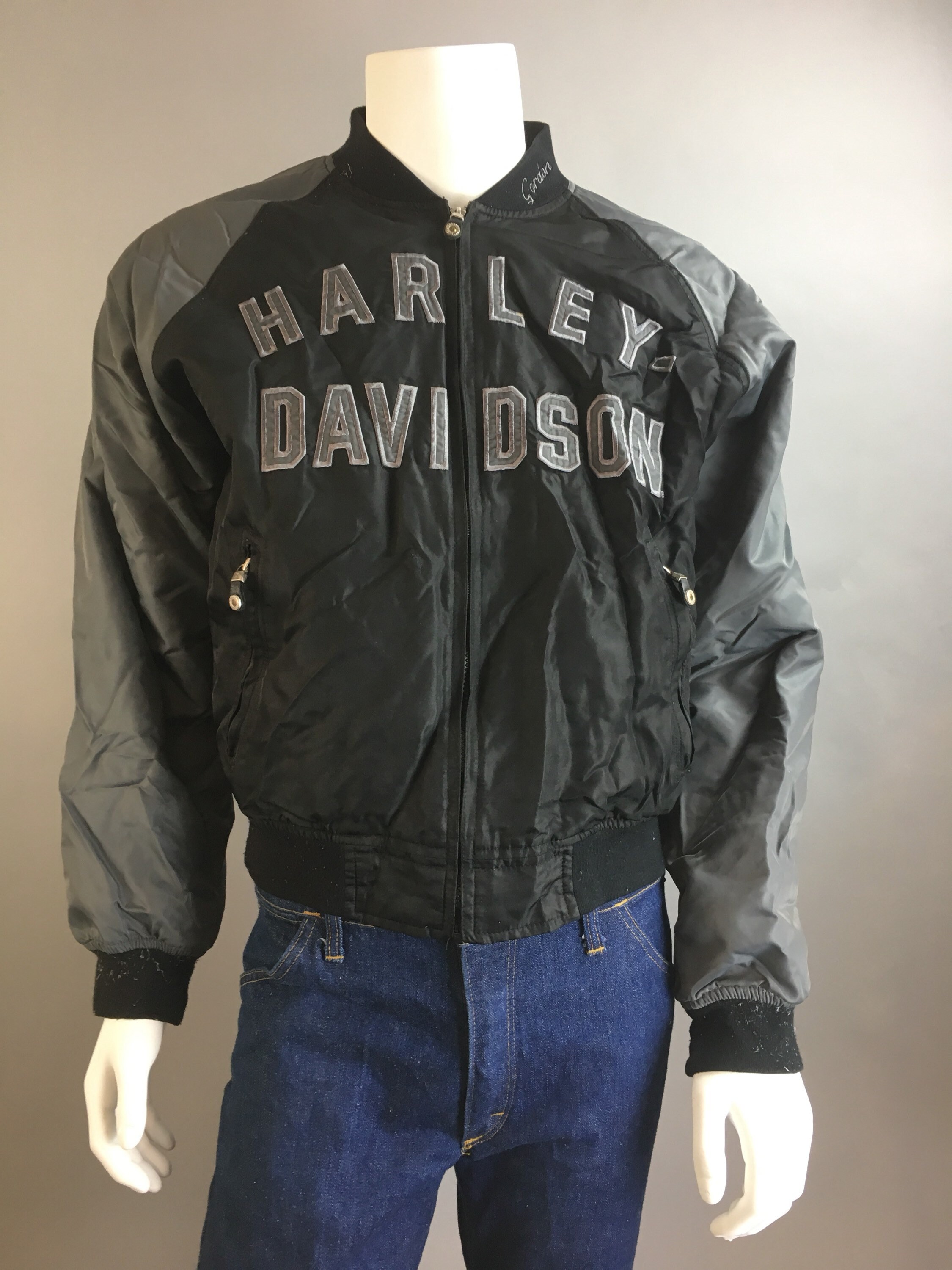 harley davidson baseball jacket