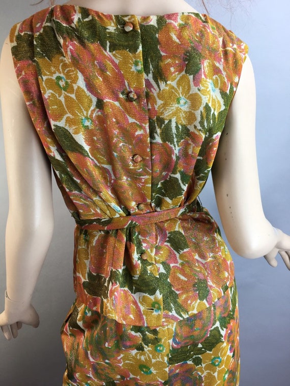 2 Piece Wiggle Suit// Vintage Spring Skirt Set// … - image 3