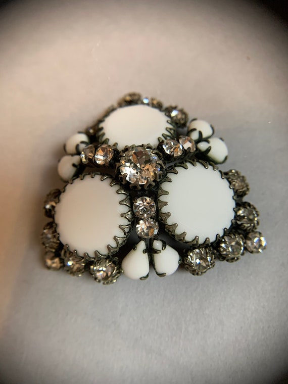Vintage Christian Dior Brooch// 60s Dior Pin// Vin