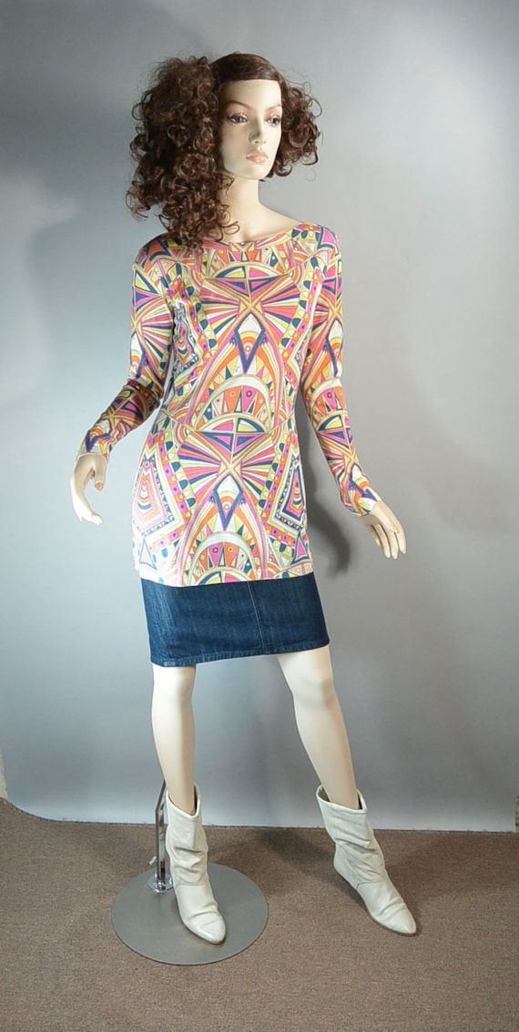 Vintage Pucci Sweater// Emilio Pucci Sweater// 60s