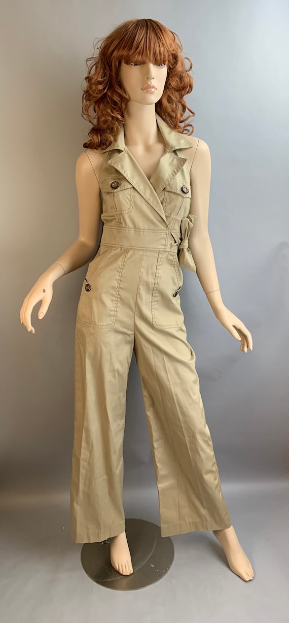 Vintage Safari Jumpsuit - image 1