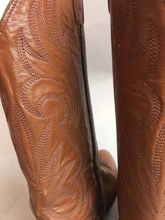 Vintage Cowboy Boots// Mens 7.5 or 8 Womens 10// … - image 9