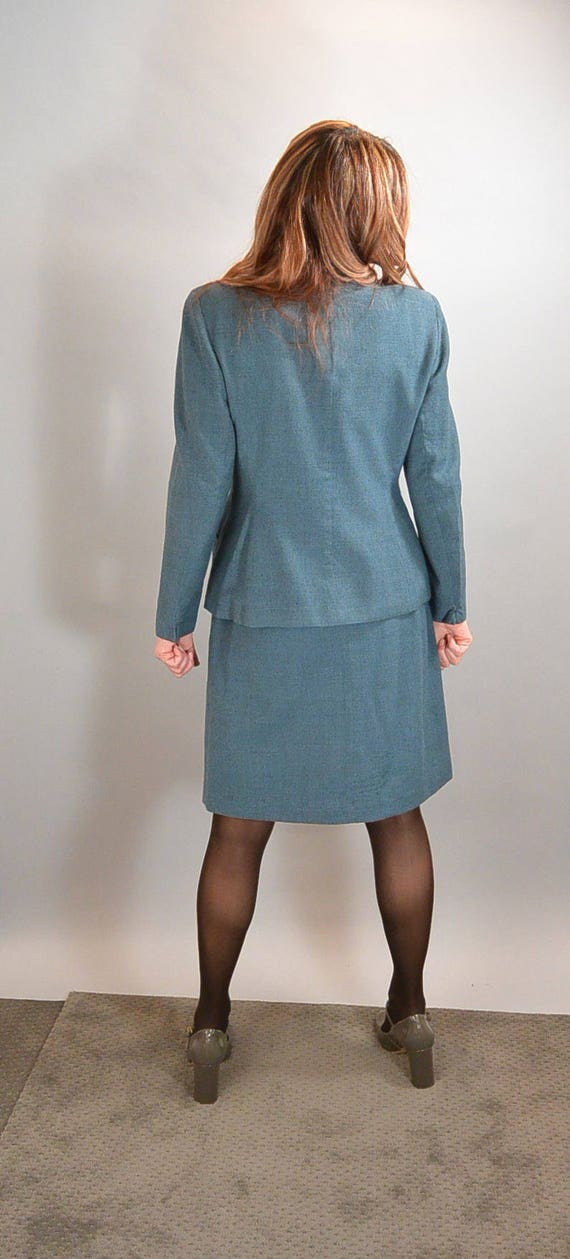 40s Skirt Suit// Rockabilly Jacket and Skirt Set/… - image 3