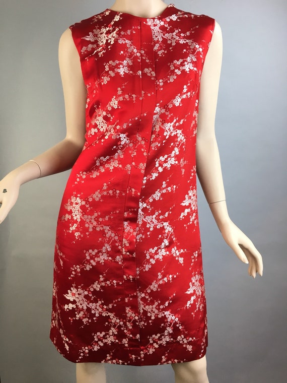 Vintage Cheongsam Shift Dress// 60s Vintage Chine… - image 2