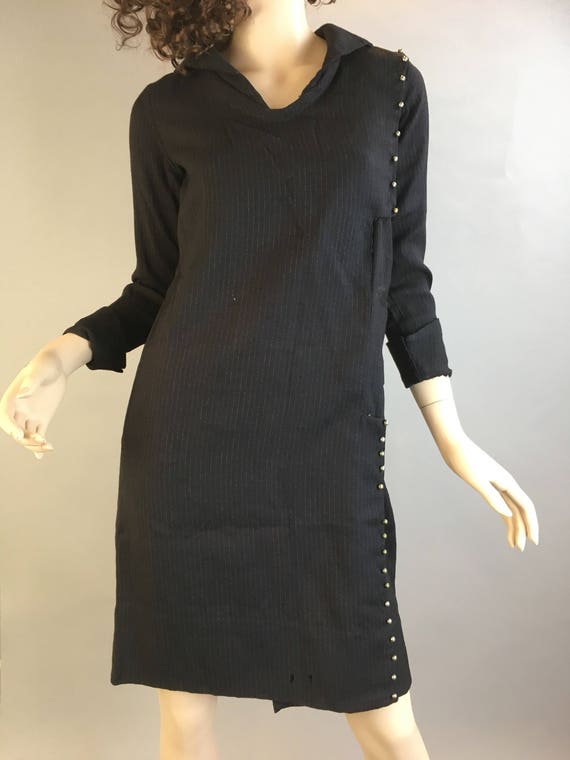 Depression Era Wool Dress// Vintage 20s Handmade … - image 2
