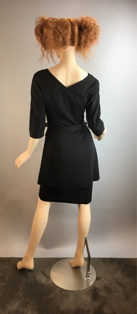Vintage 50s Tunic Dress// Vintage Silk Tunic and … - image 5