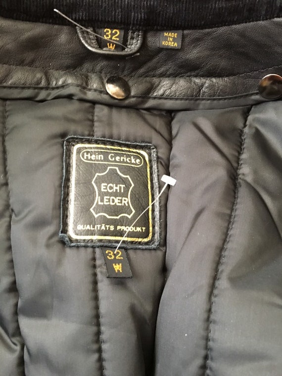 Vintage Hein Gericke Motorcycle Jacket// Vintage Blac… - Gem