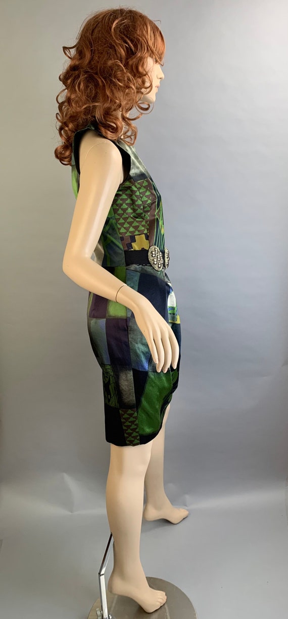 Vintage Etro Dress// Designer Dress// Print Dress - image 3