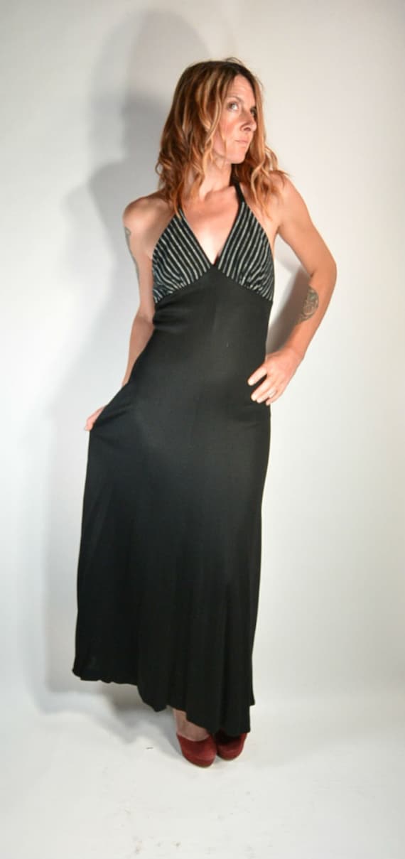 Long disco dress cheap
