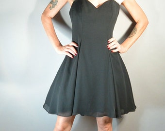 80s Prom Dress// Totally 80s Valley Girl Dress// Formal Dress// Small Dress (F1)