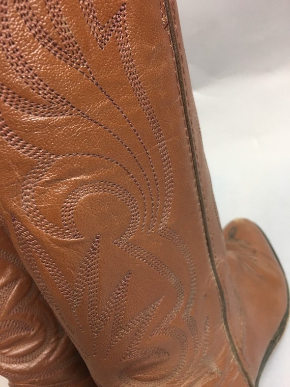 Vintage Cowboy Boots// Mens 7.5 or 8 Womens 10// … - image 6