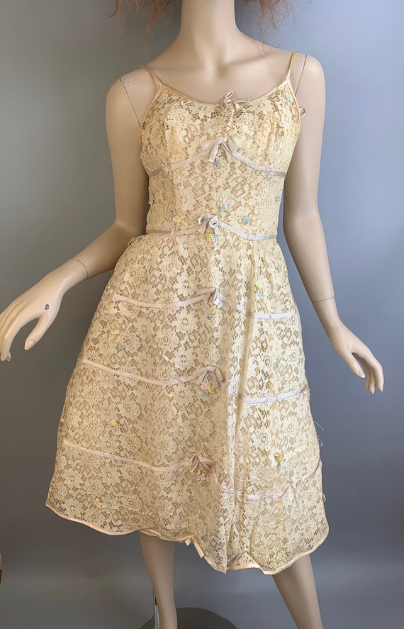 Vintage 60s Will Steinman Dress// 60s Prom Dress//