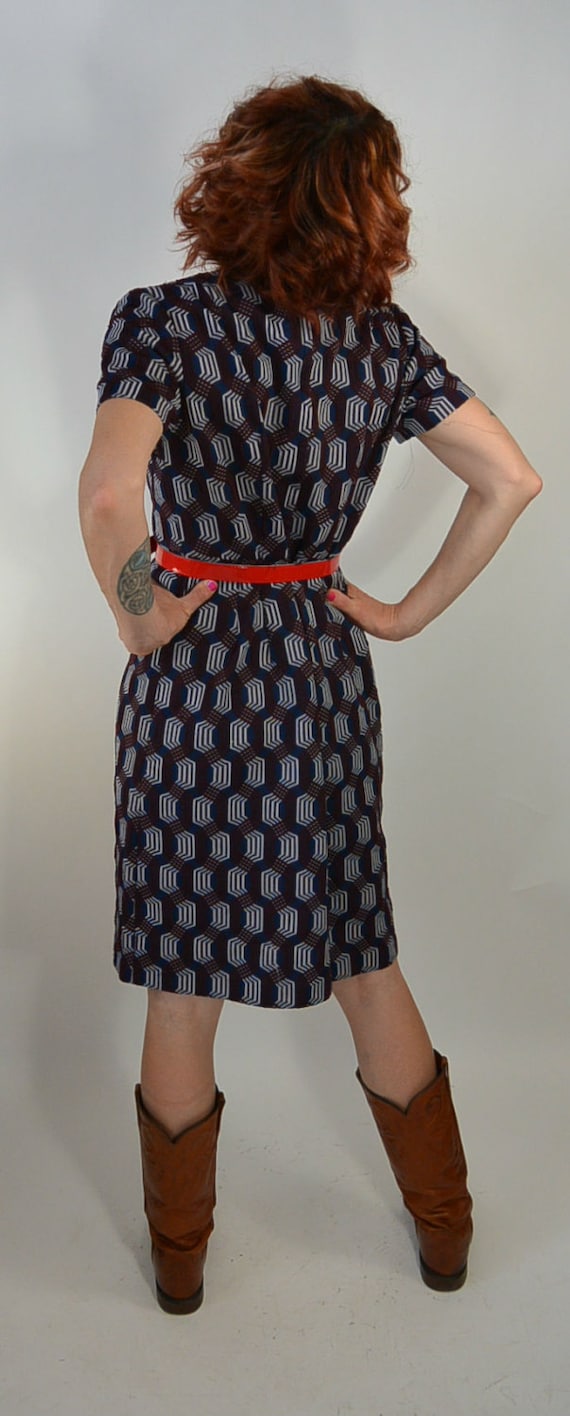 60s mod dress// Vintage 60s shift dress// Mod Mad… - image 3