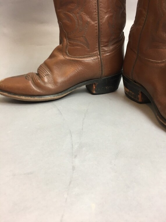 Vintage Cowboy Boots// Mens 7.5 or 8 Womens 10// … - image 8