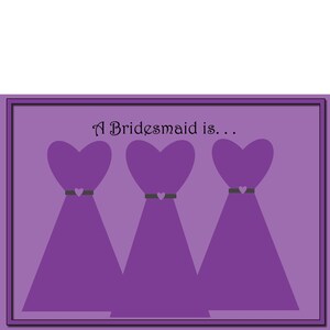Gracias Dama de honor, Boda, Día de la boda, Toda la ocasión, Día especial, Tarjetas de felicitación