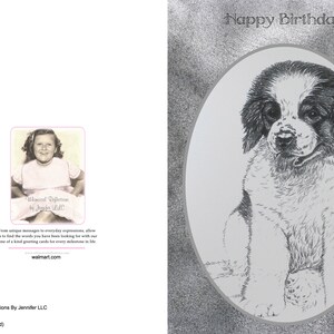 Haustiere, Hunde, Alle Gelegenheit, alles Gute zum Geburtstag, Feier, feiern, besonderen Tag, St. Bernard,