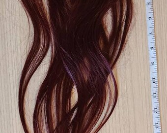 Reddish Brown Hair With Highlights - Etsy