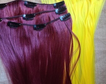 Buy Human Hair Streaks Online In India - Etsy India Buy Human Hair Streaks Online In India - Etsy India