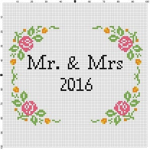 Your Custom Message in a Cross Stitch Pattern Perfect | Etsy