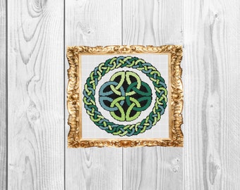 Celtic Knot - Irish Traditional  Cross Stitch Pattern - Instant Download