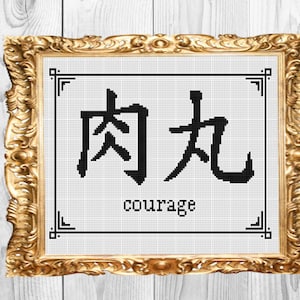 Não é realmente um padrão de ponto cruz motivacional chinês - Download instantâneo