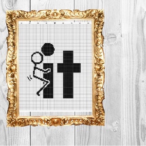 F*ck it -  Cross Stitch Pattern - Instant Download