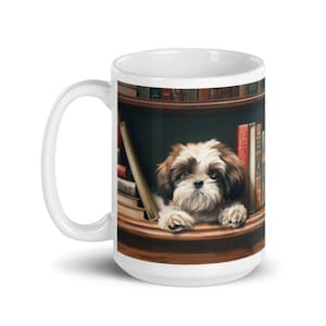 Ceramic Mug featuring Shih Tzu puppy, sold by USA seller