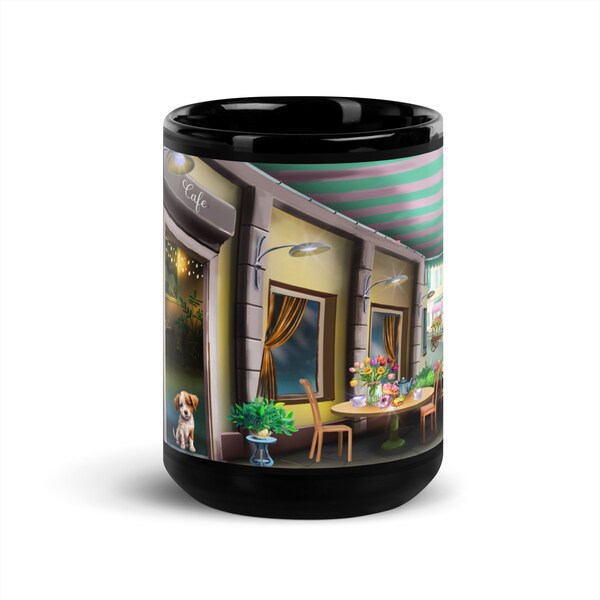 Custom Design Cafe Shop Coffee Mug } Local Etsy Arizona Shop