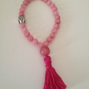 Rhodochrosit Mala Armband