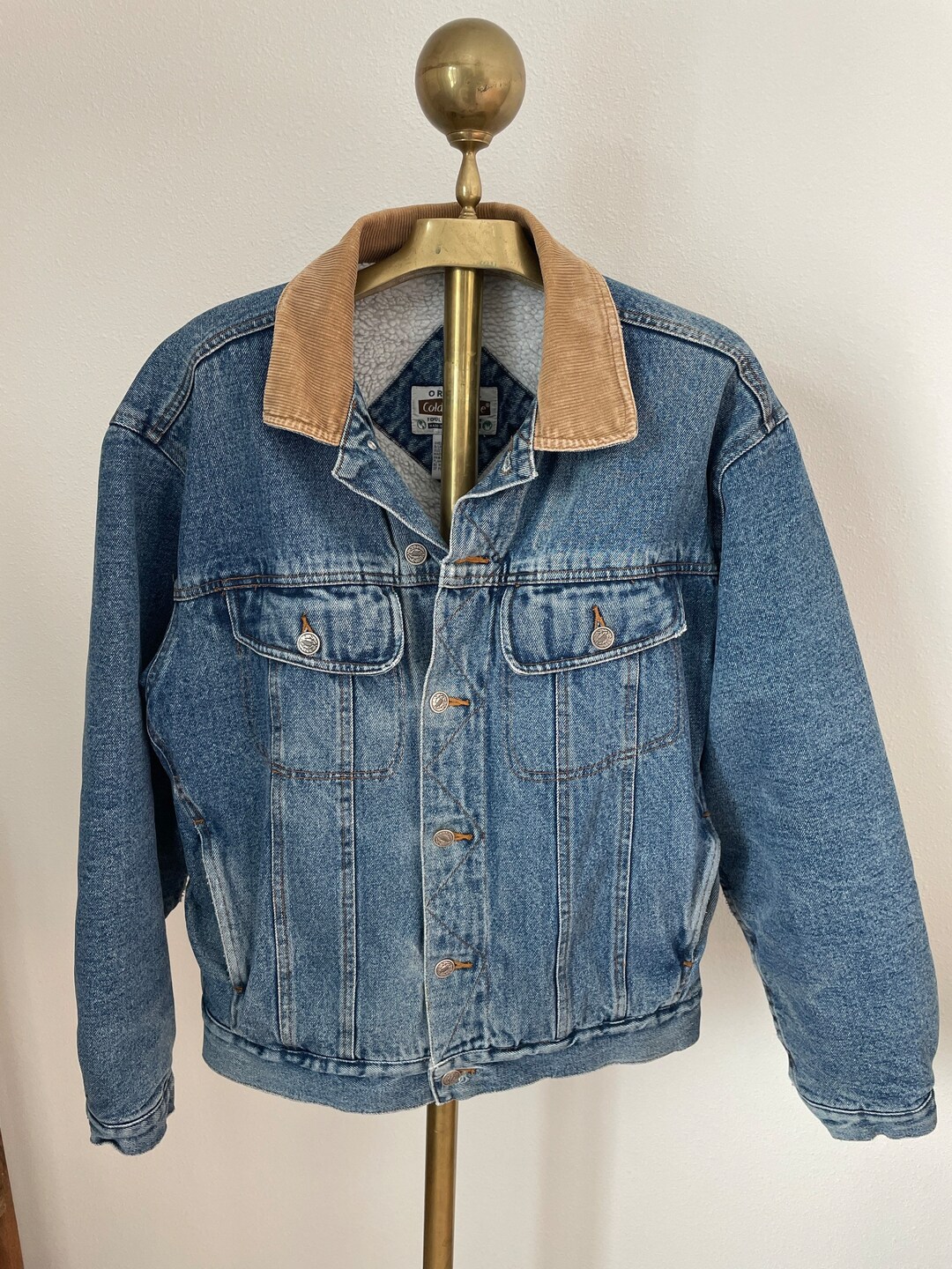 Original Cold Storage Blanket Lined Jean Jacket Foul Weather Etsy