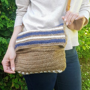 Cute Pocket Bag - easy crochet pattern